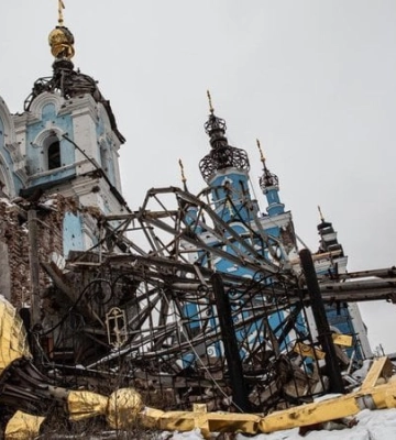 У Святогірській громаді Донеччини залишаються понад тисячу цивільних, серед них 47 дітей
