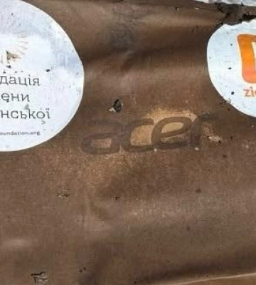 В Киеве в результате российской атаки сгорел склад Фонда Елены Зеленской
