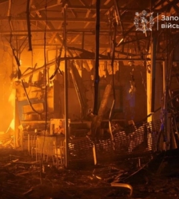У Запоріжжі троє людей поранені внаслідок ракетного удару РФ – ОВА