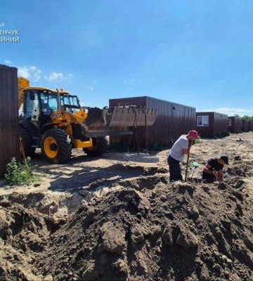 У Кременчуцькій громаді на Полтавщині облаштовують модульне містечко для ВПО