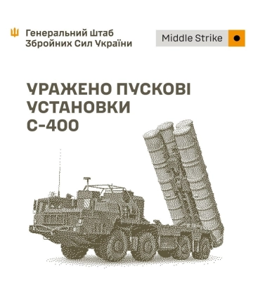 ЗСУ уразили дві пускові установки С-400 в Брянській області РФ