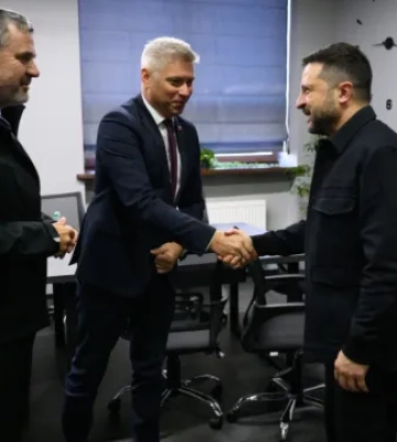 Зеленський та делегація Словенії обговорили Drone Deal і підтримку України