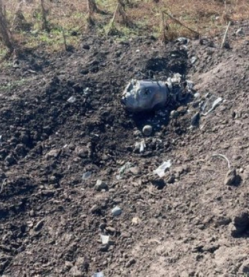 Склад пошкоджено на Полтавщині внаслідок атаки БпЛА. ФОТО