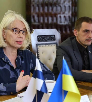 Про надію говорив начальник Львівської ОВА з Послом Фінляндської Республіки в Україні