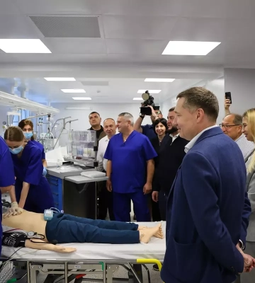 На Львівщині відкрили оновлене відділення інтенсивної терапії в обласному госпіталю ветеранів