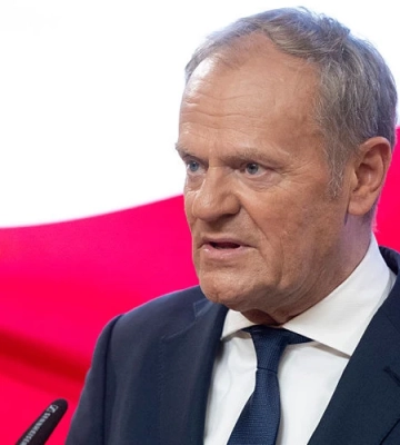 Туск: біля польського кордону впав російський дрон, стався вибух