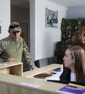 Львівський центр надання послуг учасникам бойових дій перейменували на Центр ветеранів