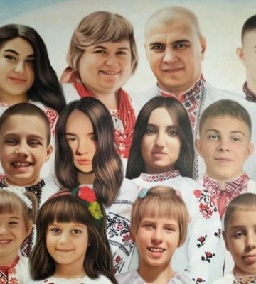 «У нас, як в мурашнику»: родина з Волині виховує 13 дітей, 10 з яких – прийомні