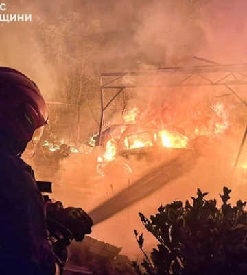 63 пожежі за добу на Одещині: 54 загоряння виникли у будівлях