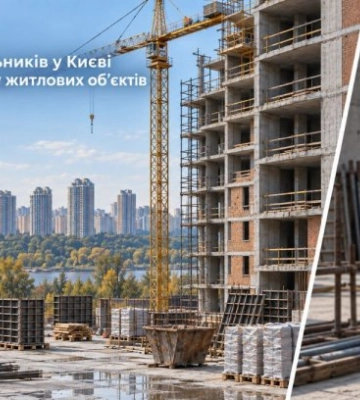 Дефіцит будівельників у Києві гальмує добудову житлових об’єктів