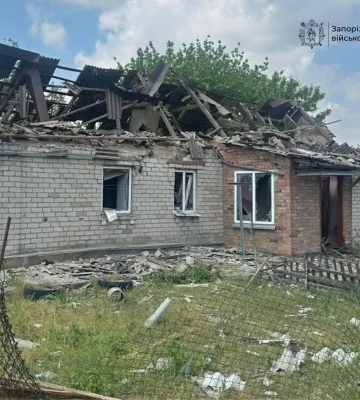 Россия нанесла более 1000 ударов по Запорожской области, есть погибший и раненые