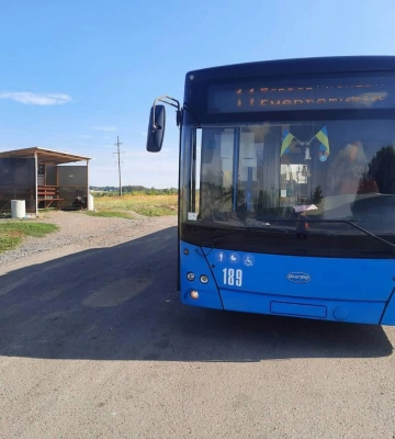 Для зручності пасажирів: у Рівному продовжили кінцеву зупинку одного з тролейбусних маршрутів