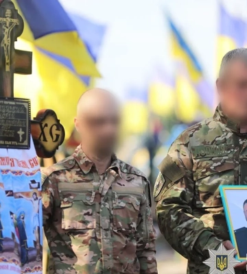 Навсегда в строю: на Донетчине попрощались с майором полиции Андреем Балицким