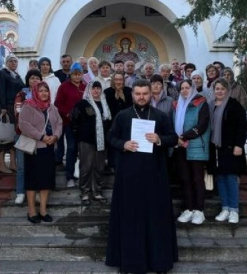 У Первомайську храм УПЦ МП разом із настоятелем офіційно приєднався до ПЦУ