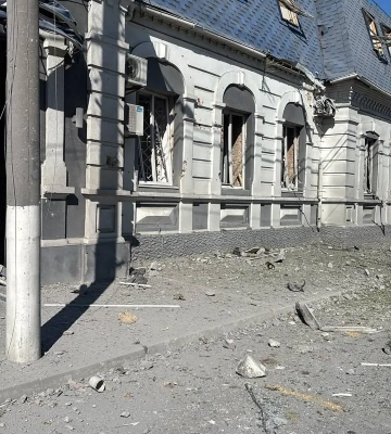 РФ атакувала підприємство на Полтавщині, є поранені