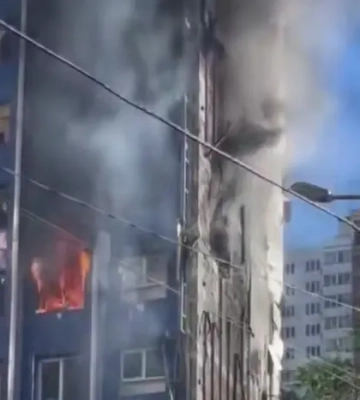 Окупанти вдарили по бізнес-центру в Одесі