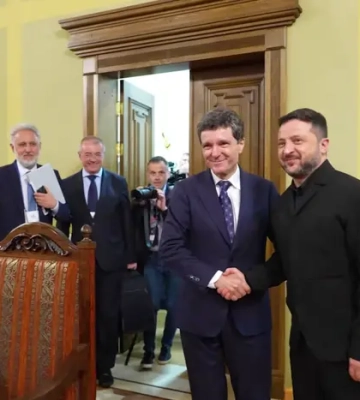 Зеленський анонсував спільне виробництво дронів із Румунією