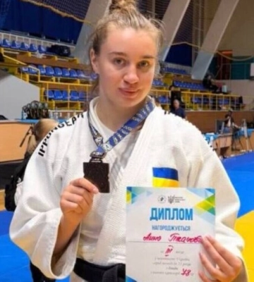 Дзюдоїстка з Кам’янського здобула «бронзу» чемпіонату України