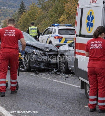 На Свалявщині у зіткненні двох авто постраждали троє жінок