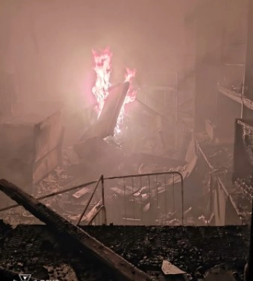Містичний жах на вулиці Духновича: в Ужгороді палаючий будинок спалахнув удруге за добу