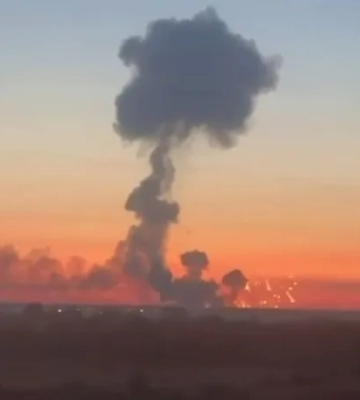 У п'ятницю ввечері російські окупанти атакували Київ балістикою