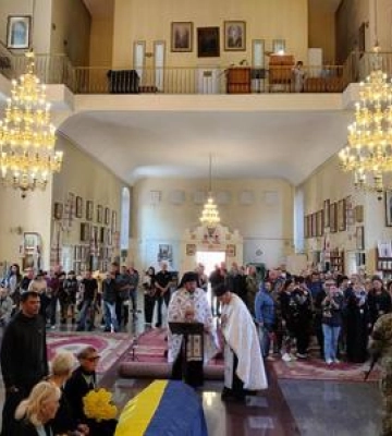 Полтавська громада попрощалась із загиблими захисниками України