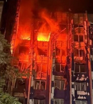 Окупанти втретє за два дні вдарили по адмінбудівлі в Одесі