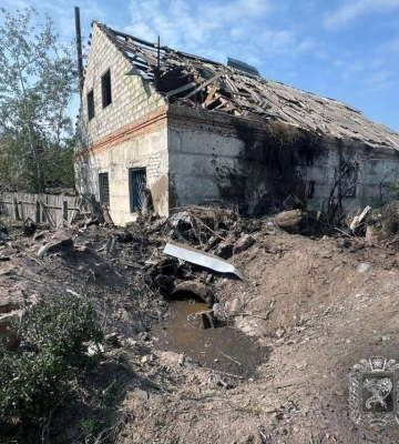 У День жалоби за загиблими вчора росіяни завдали нового ракетного удару по Балаклії на Харківщині