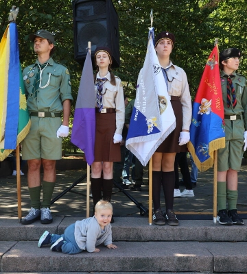 У Львові відкрили новий пластовий рік: зібралися понад 1,5 тисячі пластунів