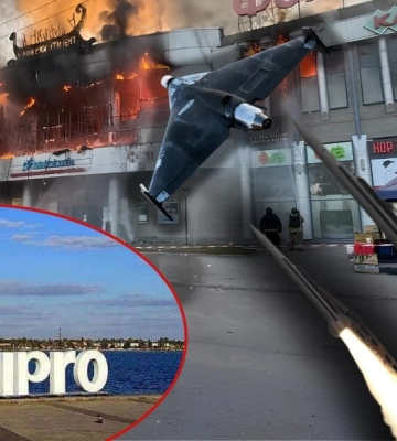 Обстрел Днепра: где произошли «прилеты»
