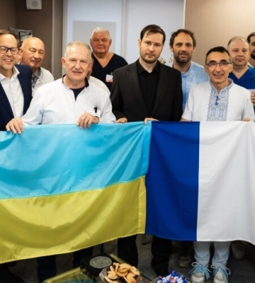 Французькі лікарі допомогли медикам Дніпропетровщини прооперувати тяжких поранених військових та цивільних