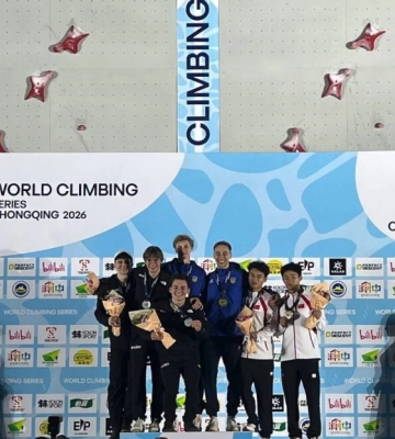 Спортсмен із Кіровоградщини Ярослав Ткач став чемпіоном етапу Кубка світу зі скелелазіння