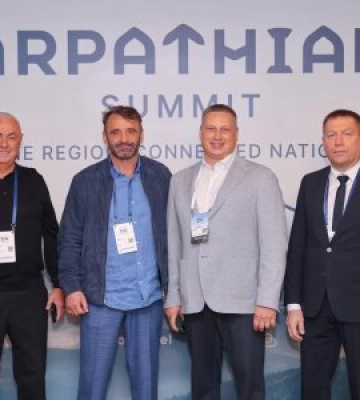 Закарпатська вітроенергетика на першому саміті Карпатської вісімки