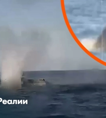 Новая тактика или новая угроза? Первый бой морских дронов в Черном море | Радио Крым.Реалии