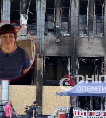 «Сначала был свист, а потом гул и взрыв»: очевидица рассказала о моменте удара по ТЦ «Новый Континент» в Днепре