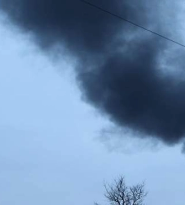В Киеве слышны взрывы, обломки БПЛА упали возле жилого дома