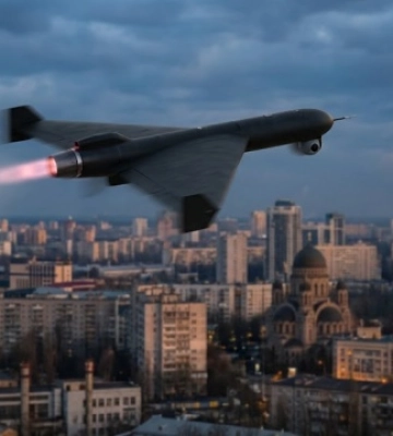 У Києві уламки російських БПЛА впали біля житлових будинків у Голосіївському районі