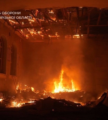 Окупанти масовано атакували Запоріжжя — постраждали п’ятеро людей
