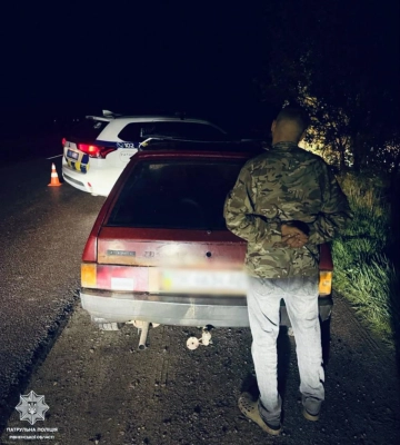 На Рівненщині патрульні оперативно розшукали викрадений автомобіль 