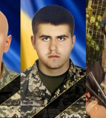 Рівненщина попрощалася з трьома полеглими захисниками