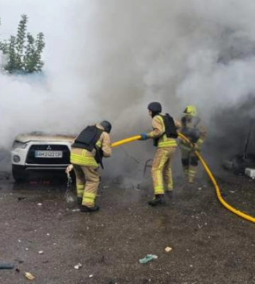 Враг нанес удар по АЗС в пригороде Звягеля