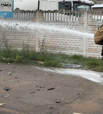 РФ вдруге вдарила по АЗС на Житомирщині